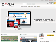 Tablet Screenshot of dorukyazilim.net